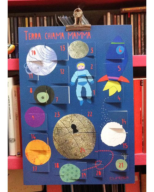 Pariqual Terra Chiama Mamma - Calendario dell’avvento per un Natale fuori dagli Stereotipi - Disegnato e prodotto in Italia Calendari dell'Avvento