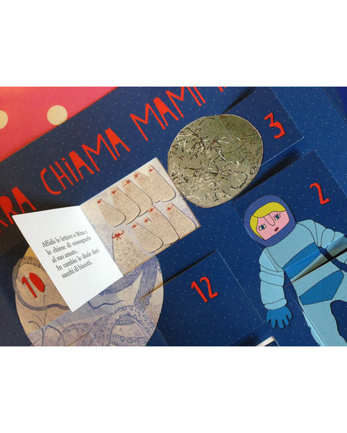 Pariqual Terra Chiama Mamma - Calendario dell’avvento per un Natale fuori dagli Stereotipi - Disegnato e prodotto in Italia Calendari dell'Avvento