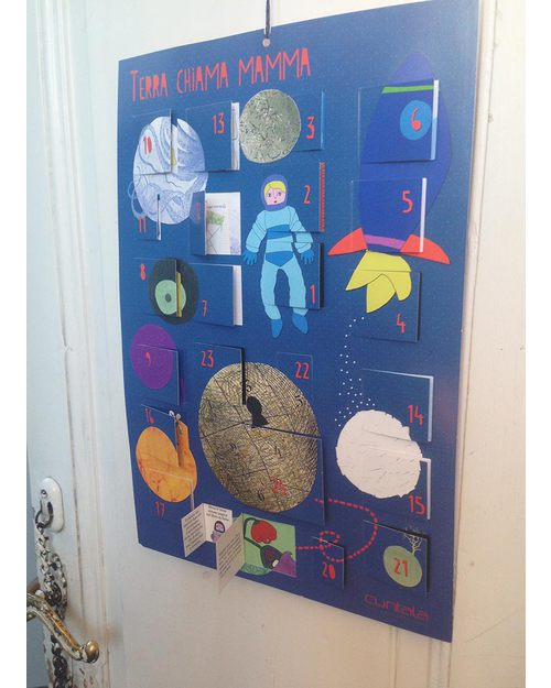 Pariqual Terra Chiama Mamma - Calendario dell’avvento per un Natale fuori dagli Stereotipi - Disegnato e prodotto in Italia Calendari dell'Avvento