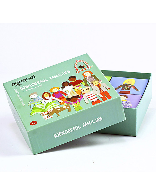 Pariqual Wonderful Families, Gioco Memory - Nove famiglie tutte da scoprire! Giochi per Inventare Storie