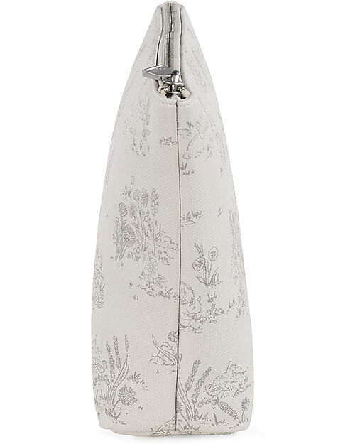 Pasito a Pasito Beauty Case - Toile De Jouy - Crema - 21x18 Trousse e Pochette