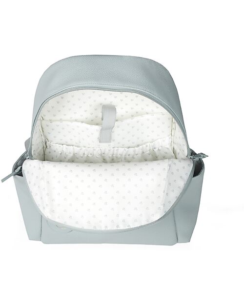 Pasito a Pasito Zaino Passeggino con Fasciatoio Yummi - Verde - Ecopelle
 Zaini Fasciatoio