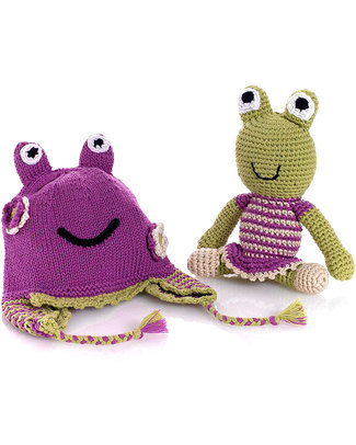 Pebble Cappellino Paraorecchie - Rana Violetto Cappelli