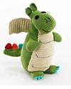 Pebble C'era una Volta - Drago Verde - Fair Trade - Altezza 35 cm Peluche