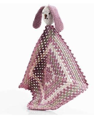 Pebble Doudou Coniglietto - Rosa - Cotone Bio Doudou