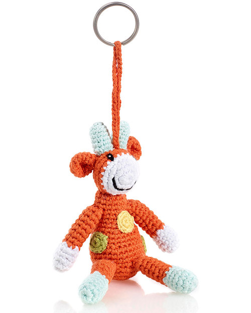 Pebble Portachiavi - Giraffa Pupazzi