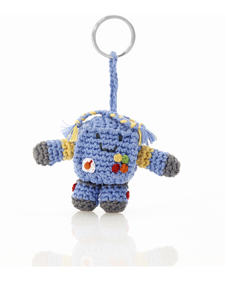Pebble Portachiavi - Robot Pupazzi