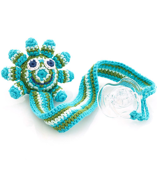 Pebble Reggi Ciuccio - Piovra - 100% Cotone Ciucci