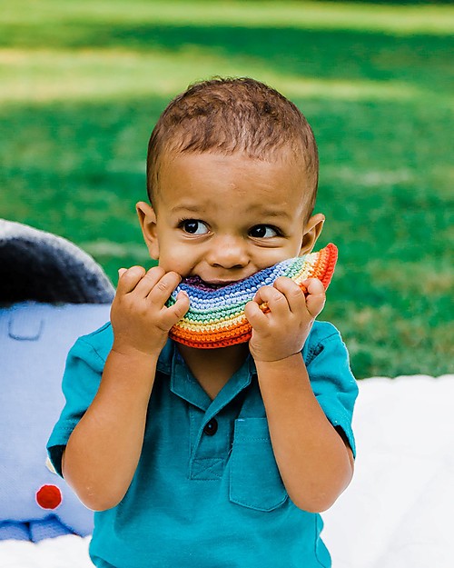 Pebble Sonaglio Amico Arcobaleno - Fair Trade Sonagli