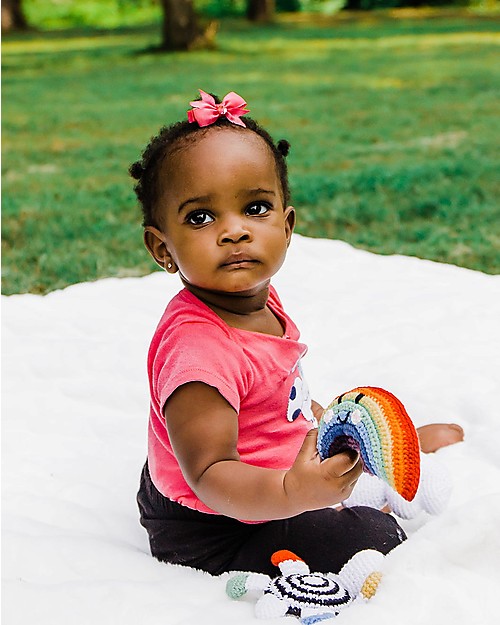 Pebble Sonaglio Amico Arcobaleno - Fair Trade Sonagli