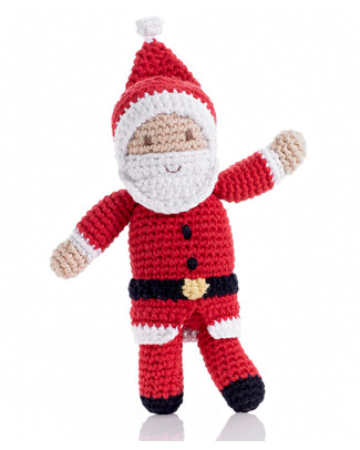 Pebble Sonaglio Babbo Natale - Fair Trade (altezza 20 cm circa) Sonagli