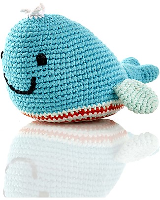 Pebble Sonaglio - Balena Turchese - Fair Trade Sonagli
