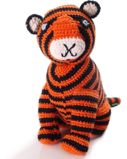 Pebble Tigre del Bengala (Altezza 20 cm) Pupazzi