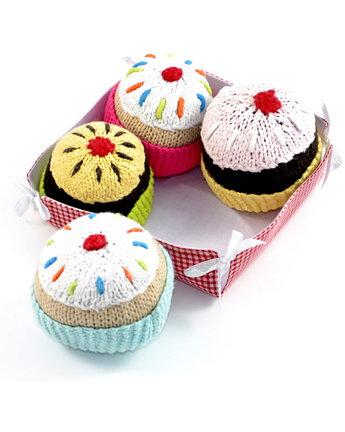 Pebble Vassoio di Cupcakes - Colori Vivaci Salopette