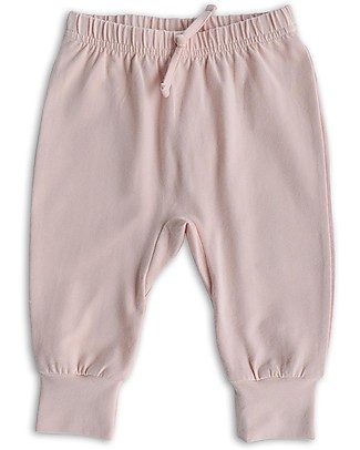 Pehr Pantaloncino Lungo - Rosa Cipria - Cotone Biologico GOTS - Perfetta Comodità! Pantaloni Lunghi