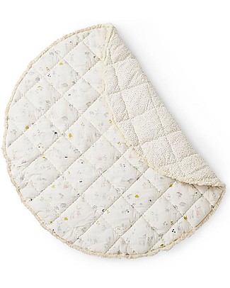 Pehr Tappetino Gioco - Foresta Magica - 100% Cotone Trapuntato - Diametro 100cm Tappeti Gioco