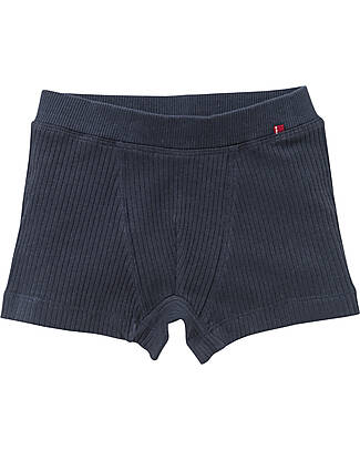People Wear Organic 2 Boxer Bimbo - Mix Blu Grizzly - Cotone Bio GOTS Slip