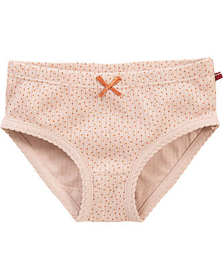 People Wear Organic 2 Slip Bimba - Rosa Chiaro Punti - Cotone Bio GOTS Slip