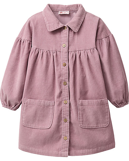 People Wear Organic Kord-Kleid GOTS Vestiti_