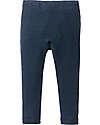 People Wear Organic Leggings - Blu Scuro - Lana Biologica e Seta - Certificazione GOTS Leggings