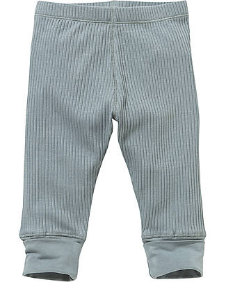 People Wear Organic Leggings - Eucalipto - Maglia a Costine di Cotone Bio GOTS Leggings