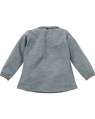 People Wear Organic Maglia Manica Lunga - Eucalipto Scoiattolo - Cotone Bio GOTS Maglie Manica Lunga