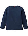People Wear Organic Maglia Maniche Lunghe Together - Blu - Cotone GOTS Maglie Manica Lunga