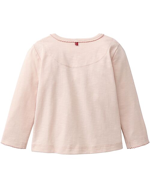 People Wear Organic Maglietta a Manica Lunga - con Motivo Mouse - 100% Cotone Organico - Certificazione GOTS Maglie Manica Lunga