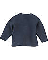 People Wear Organic Maglione - Blu Scuro - Maglia di Cotone Bio GOTS Maglioni