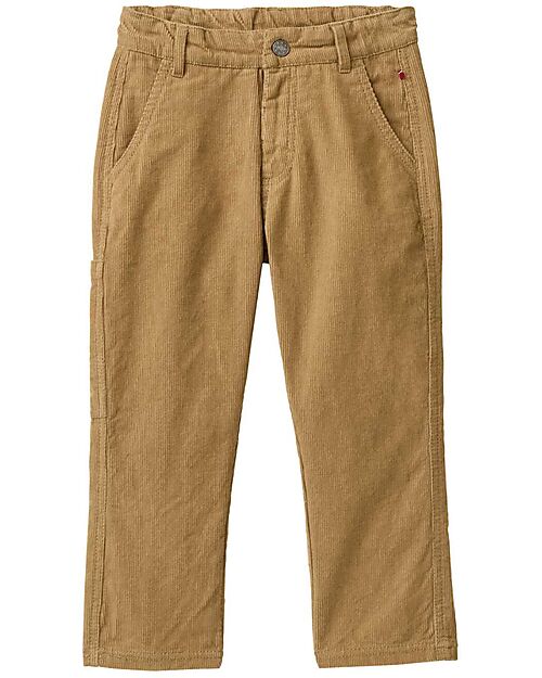 People Wear Organic Pantaloni in Velluto a Coste - Beige - Cotone GOTS Pantaloni Lunghi