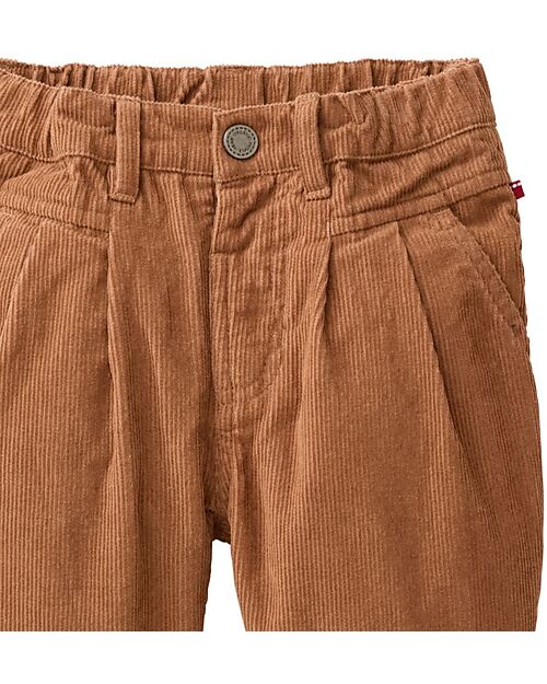 People Wear Organic Pantaloni in Velluto a Coste - Marrone - Cotone GOTS Pantaloni Lunghi