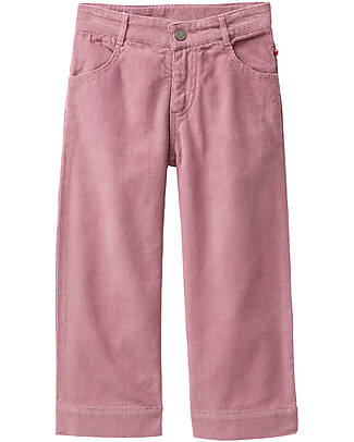 People Wear Organic Pantaloni in Velluto a Coste - Rosa - Cotone GOTS Pantaloni Lunghi