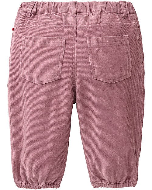 People Wear Organic Pantaloni in Velluto a Coste - Rosa - Cotone GOTS Pantaloni Lunghi