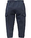 People Wear Organic Pantaloni Tuta - Blu Notte - Felpa di Cotone Bio GOTS Pantaloni Lunghi