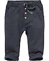 People Wear Organic Pantaloni Tuta - Blu Notte - Felpa di Cotone Bio GOTS Pantaloni Lunghi