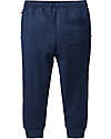 People Wear Organic Pantaloni Tuta Tasche Frontali - Blu - Cotone GOTS Pantaloni Lunghi