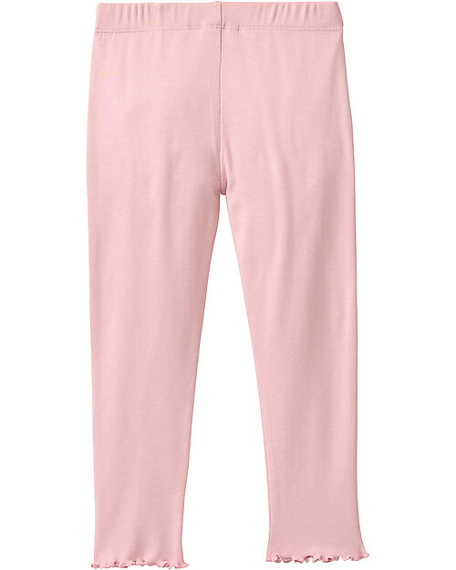 People Wear Organic Pigiama Lungo a Fiori - Rosa - Cotone GOTS Pigiami