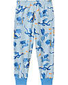 People Wear Organic Pigiama Lungo Draghi - Azzurro - Cotone GOTS Pigiami