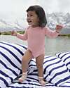 Petit Bateau Body Manica Lunga - Rosa - 100% Cotone Body Manica Lunga