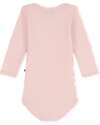 Petit Bateau Body Manica Lunga - Rosa - Lana e Cotone Body Manica Lunga