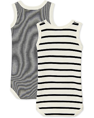 Body Maniche Corte Petit Bateau - Pacco Da 3 Per Bimba, 100% Cotone - Foto 3