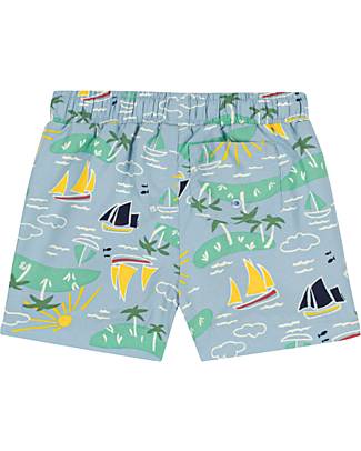 Petit Bateau Boxer da Mare - Celeste/Mare - Materiale Riciclato Boxer Mare
