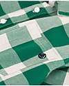Petit Bateau Camicia Manica Lunga con Fantasia a Scacchi - Verde/Bianco Avalanche Camicie_
