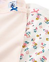 Petit Bateau Canotta Bimba, Pacco da 2, Fiori/Rosa - 100% Cotone Canottiere