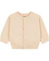 Petit Bateau Cardigan Lavorato a Maglia - Beige - 100% Cotone Cardigan