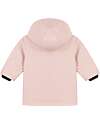 Petit Bateau Giacca a Vento Cerata - Rosa - con Cappuccio Impermeabili