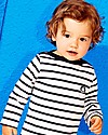 Petit Bateau Maglia Breton, Righe Bianche e Blu Maglie Manica Lunga