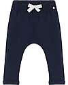 Petit Bateau Pantaloni da Tuta - con Coulisse - Blu - 100% Jersey di Cotone Pantaloni Lunghi