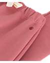 Petit Bateau Pantaloni Lunghi con Coulisse - Rosewood - 100% Cotone Pantaloni Lunghi