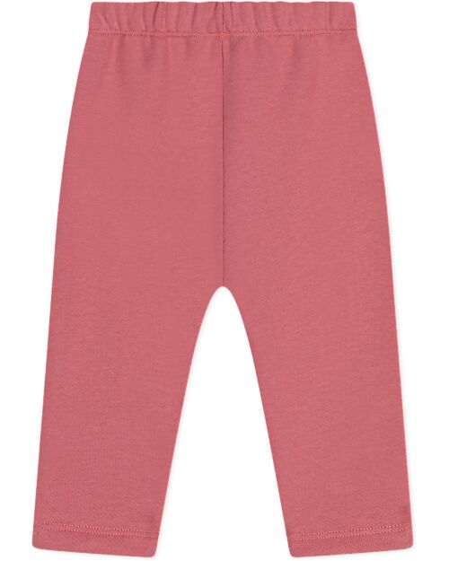 Petit Bateau Pantaloni Lunghi con Coulisse - Rosewood - 100% Cotone Pantaloni Lunghi